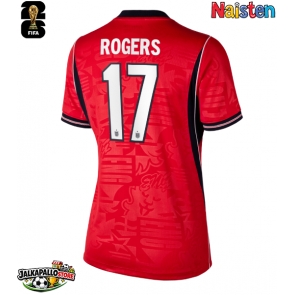 Englanti Morgan Rogers #17 Vieraspaita Naisten MM-kisat 2026 Lyhythihainen